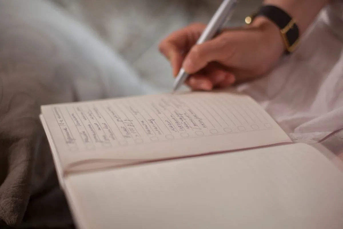 book checklist